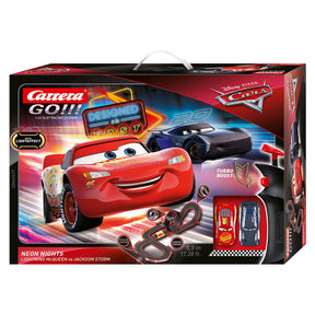 Carrera vamos!!! pista de carreras - coches noches de neón