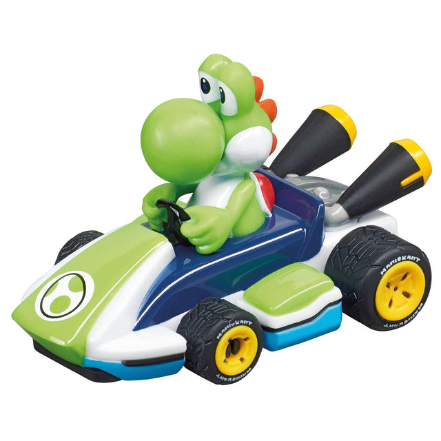 Carrera primer coche de carreras - yoshi