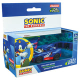 Carrera pull back car team sonic racing - azul