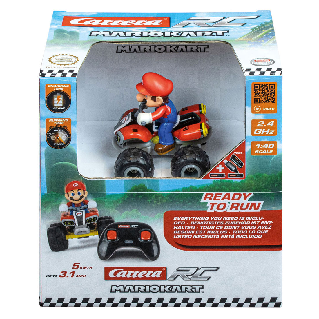 CARRERA RC COCHIL COLLABLE - Super Mario Quad 1:40