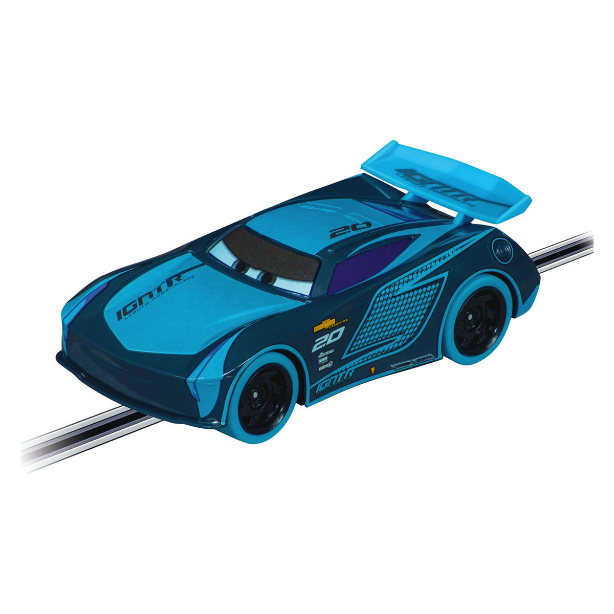 Carrera vamos!!! coche de carreras - jackson storm resplandor corredor