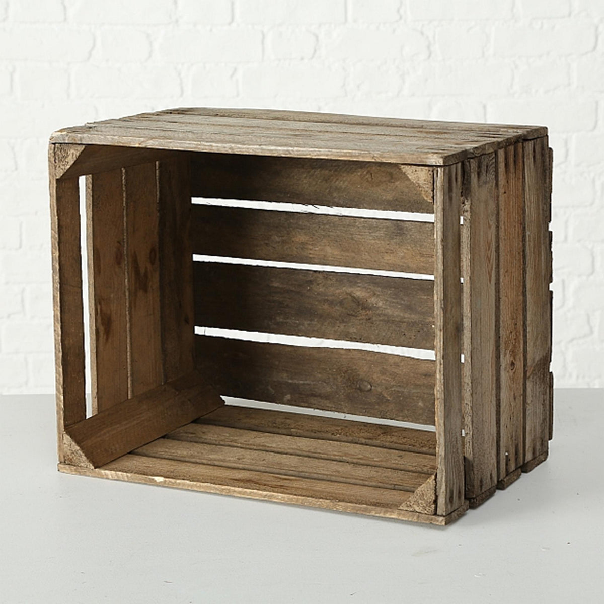 Boltze home cajón de madera lea 50x40x30cm