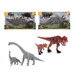 Toi-toys toi juguetes mundo de dinosaurios madre con niño dino
