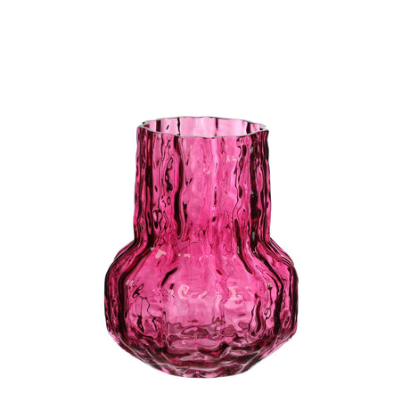 Ideas 4 seasons vaas morgan glas ø14 h.18 cm kers