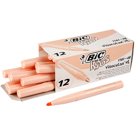 Bic http: www.cchobby.nl -visa-color-marcadores-de-colores-espesor-de-linea-3-mm-beige-claro-12-piezas-1-caja