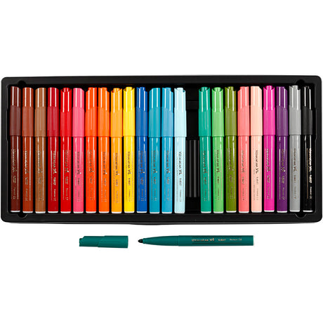 Bic https: www.cchobby.nl -visa-color-marker-line-grosor-3-mm-varios-colores-24-piezas-1-caja