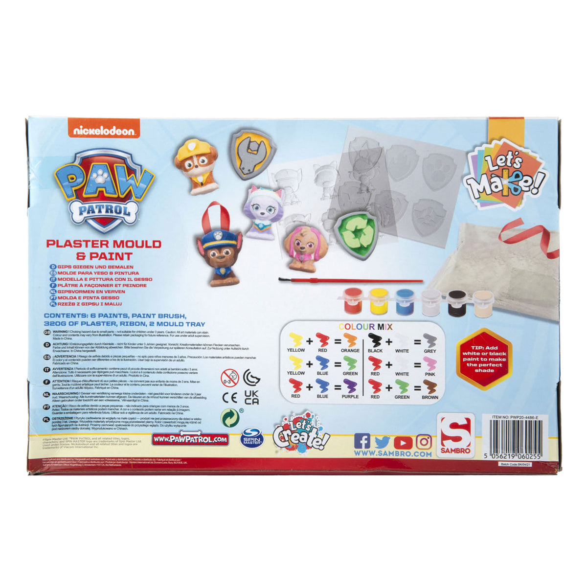 Pintura de yeso sambro xl