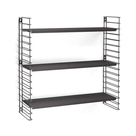 Tomado estantería retro negro 70x21x68cm