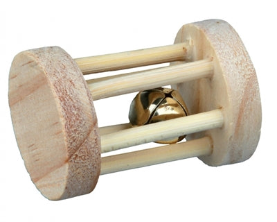 Trixie rollo de juego de madera con cascabel