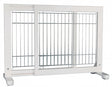 Trixie puerta para perros puerta de cierre extensible blanco