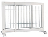 Trixie puerta para perros puerta de cierre extensible blanco