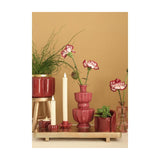 Ideas 4 estaciones portavelas puf cereza ø7xh3,4cm