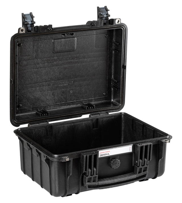 Casos de explorador 3818HL maleta negra