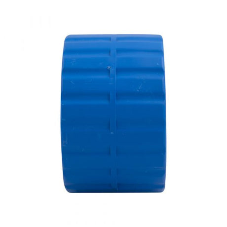 Rodillo lateral para barco azul 120x75, eje 15 mm.