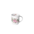 Taza Ambiente 200ml flor de pascua rosa