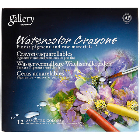 Empresa creativa https: www.cchobby.nl tiza de acuarela-l-9-3-cm-varios-colores-12-piezas-1-caja