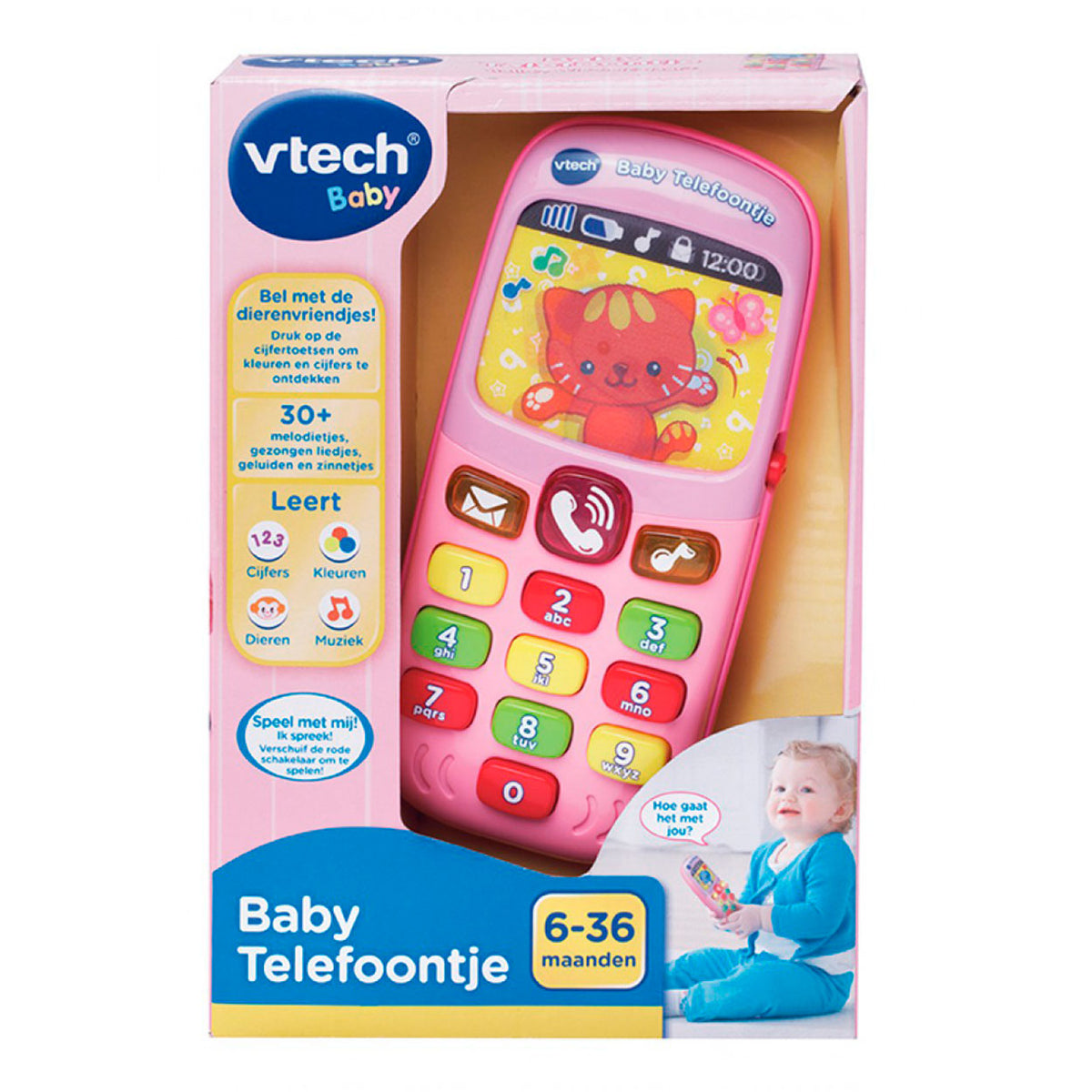Llamada bebe vtech rosa