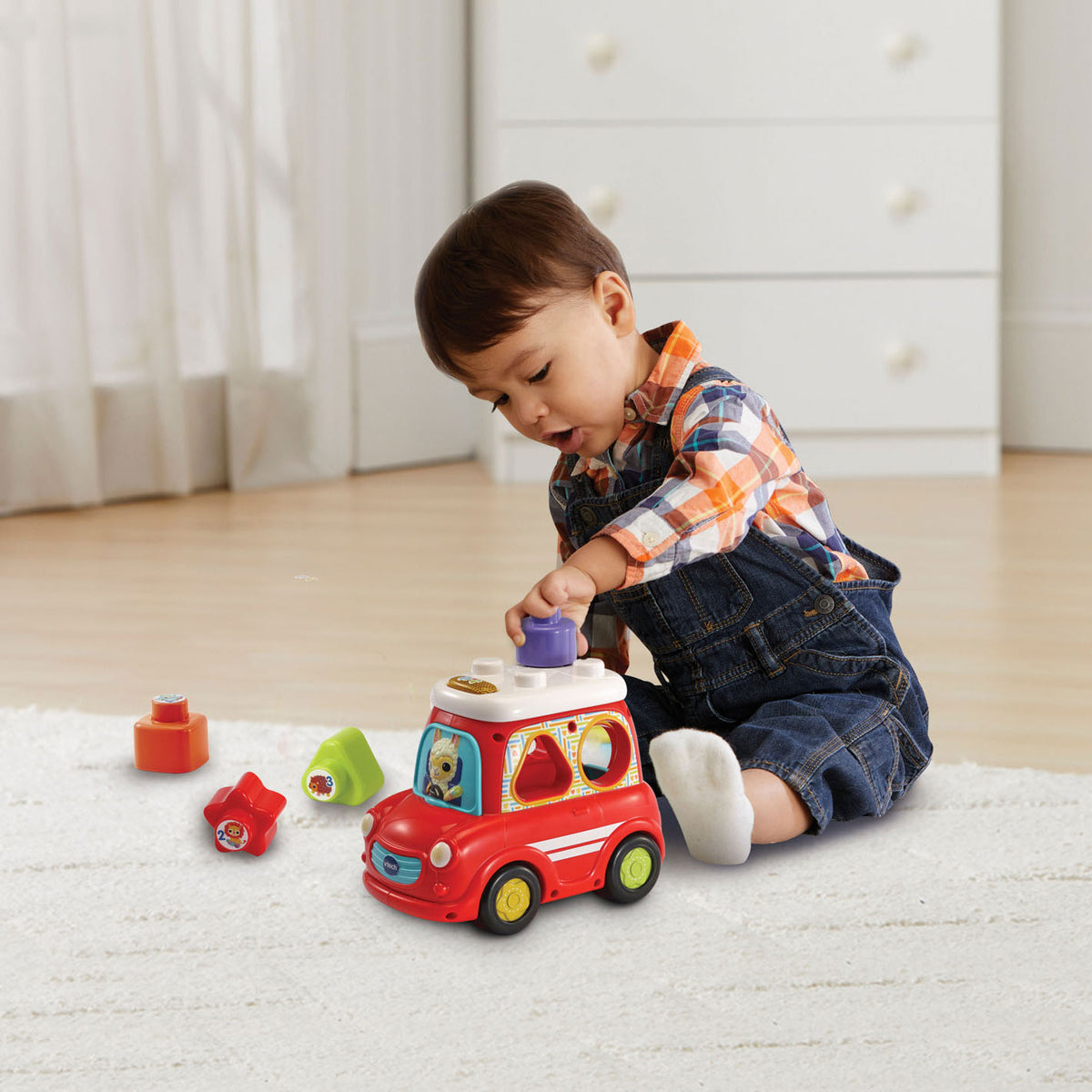 Coche Vtech formas alegres