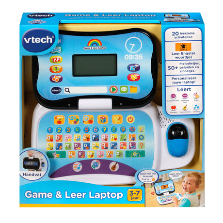 Computadora portátil de aprendizaje de juegos Vtech - computadora portátil para niños - juguetes educativos interactivos - regalo - juguetes para niños 3 años