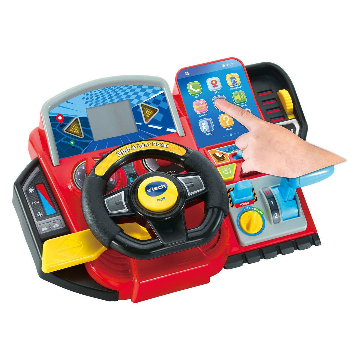 Centro de actividades vtech drive learn racer racing wheel - juguete educativo interactivo - tablero de actividades - regalo - juguetes para niños 3 años