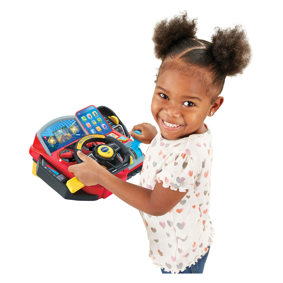 Centro de actividades vtech drive learn racer racing wheel - juguete educativo interactivo - tablero de actividades - regalo - juguetes para niños 3 años