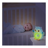 Búho para dormir Vtech azul - peluche interactivo - música y sonidos de la naturaleza - de 0 a 6 años