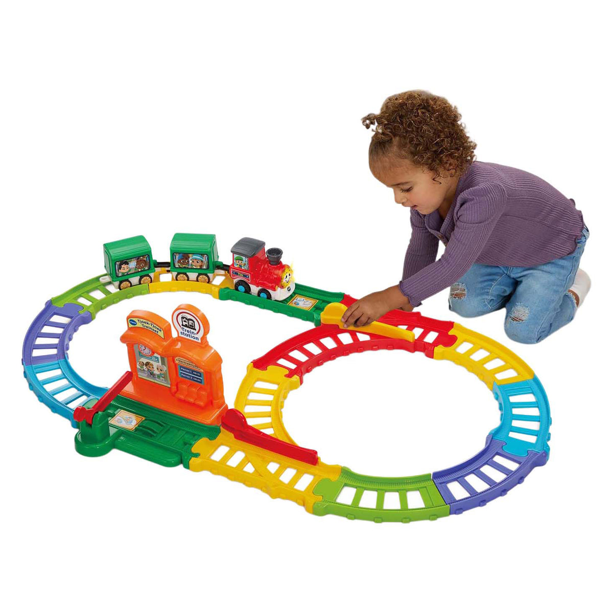 Vtech toot toot car - juego de trenes choo-choo