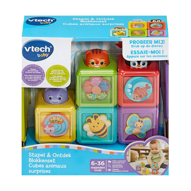 Conjunto de bloques Vtech Stack y Discover