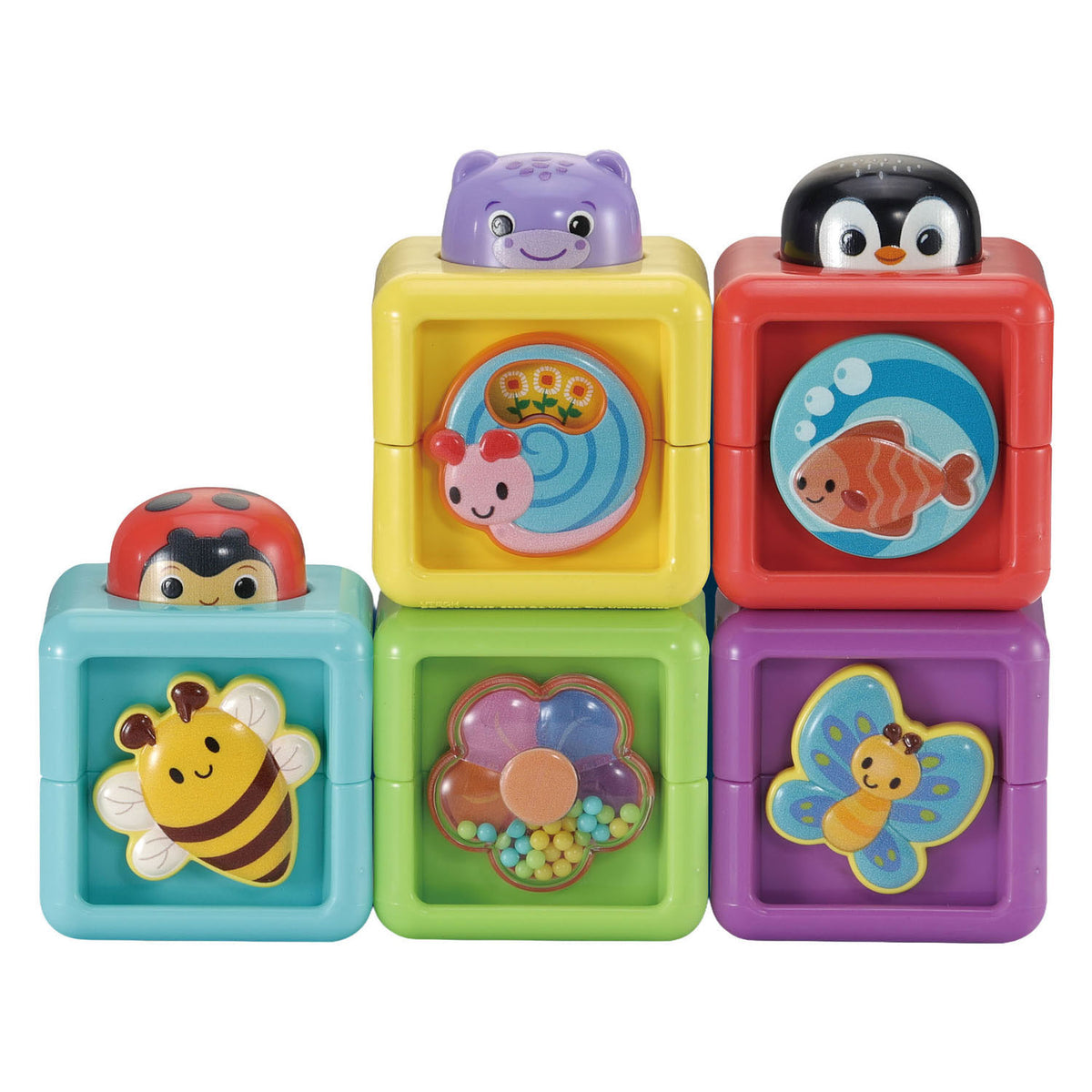 Conjunto de bloques Vtech Stack y Discover