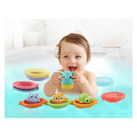 Juego de baño divertido apilable Vtech