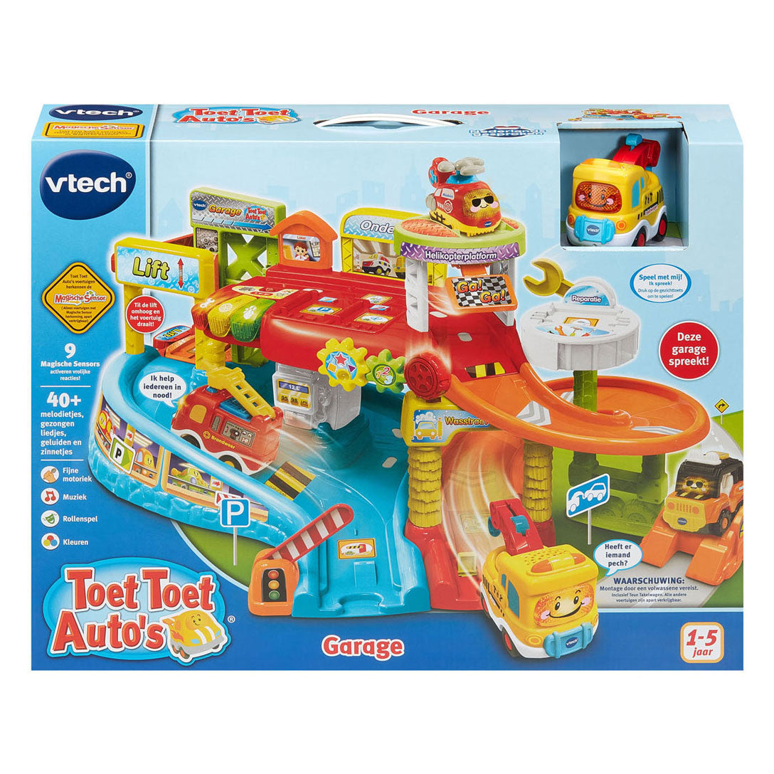 Coches vtech toot toot - garaje