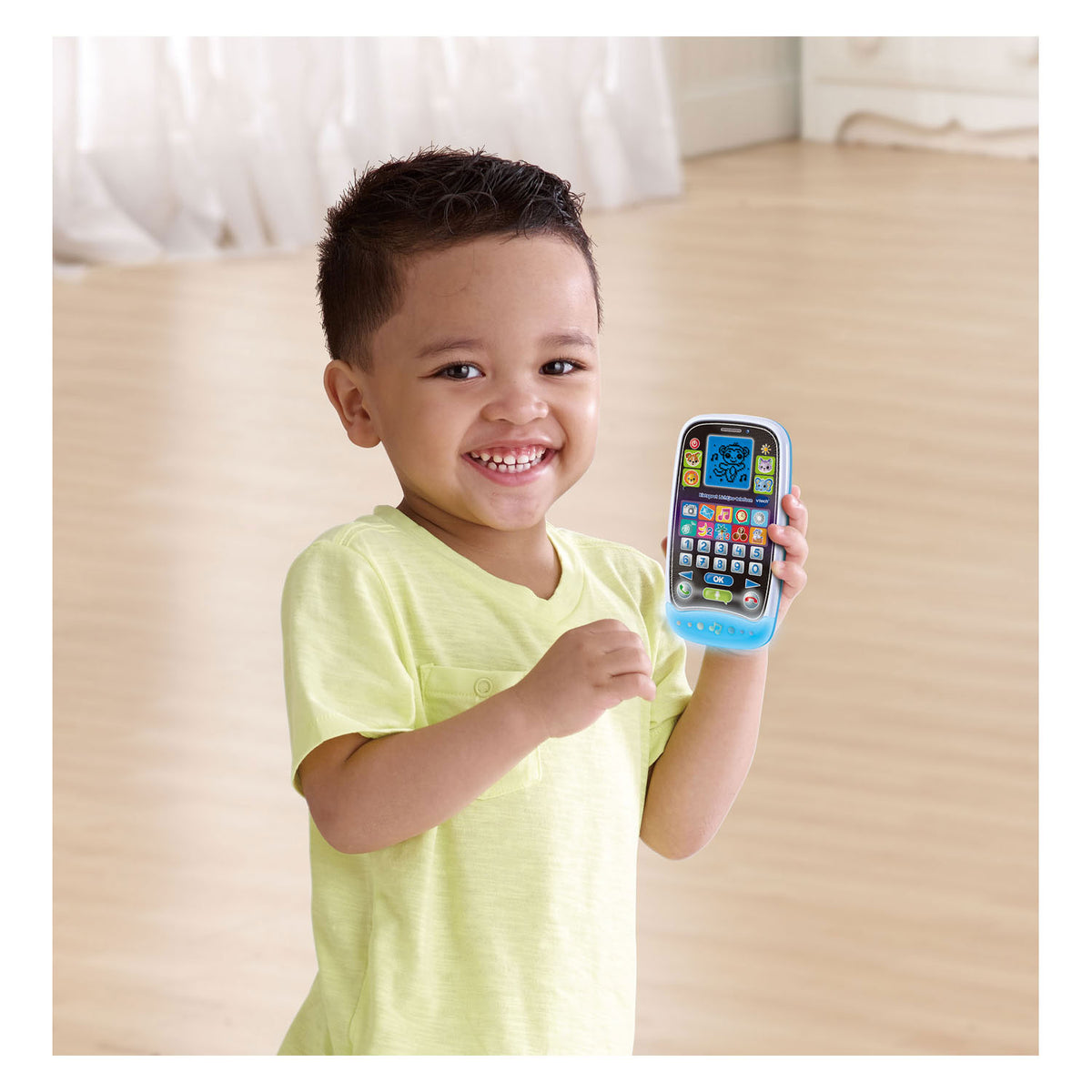 Teléfono Vtech con luces de charla