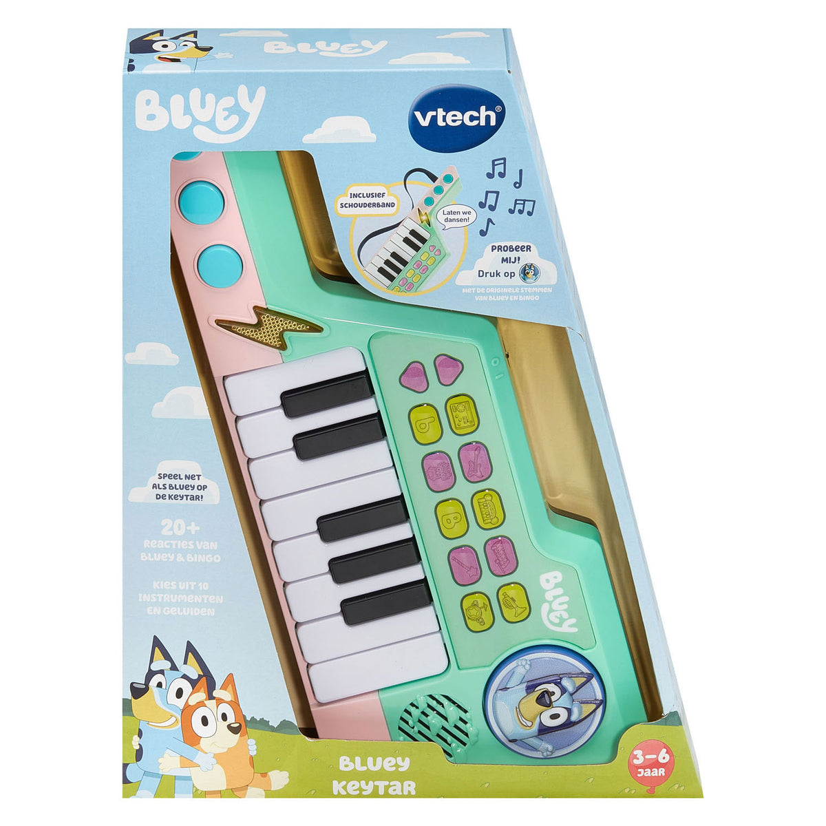 Vtech bluey - keytar de bluey