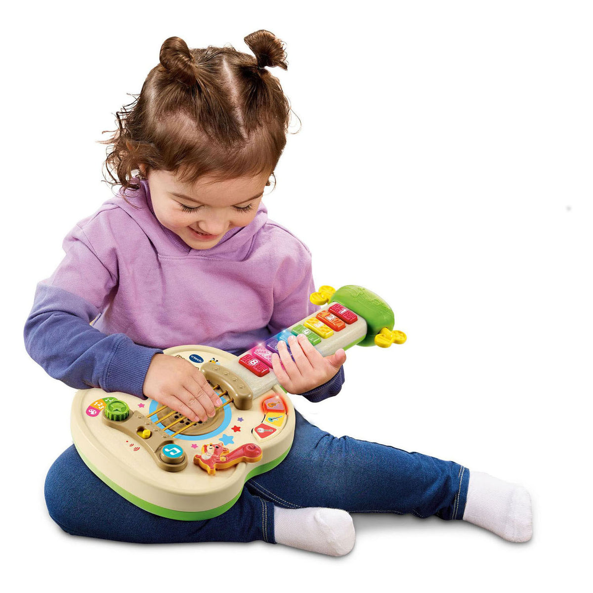 Guitarra ligera y divertida Vtech.