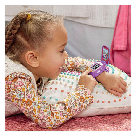 Reloj de cuero de casa de muñecas de Vtech Gabby