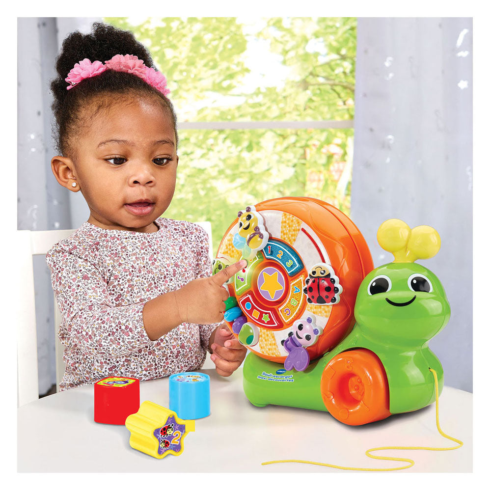 Vtech rodillo divertido formas caracol