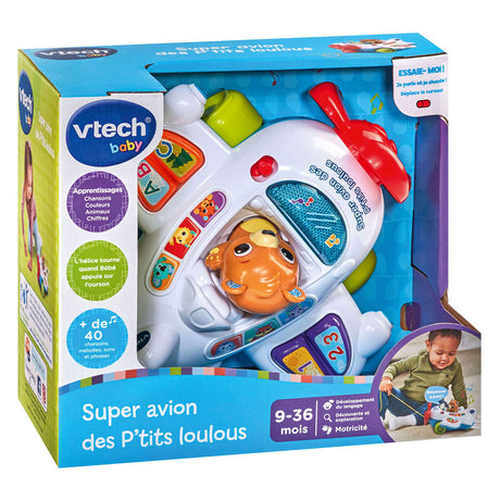 Vtech viaja y aprende avión.