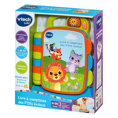 Libro vtech con canciones infantiles