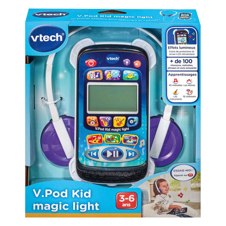 Reproductor de música mágico Vtech con luces.