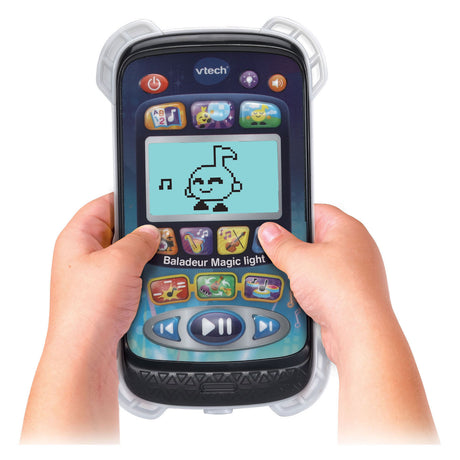 Reproductor de música mágico Vtech con luces.