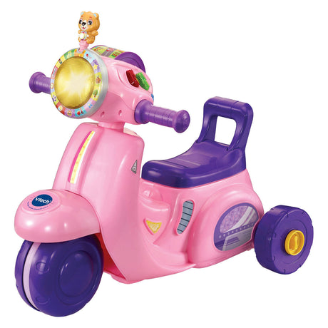 Vtech baby patinete bicicleta de equilibrio 2 en 1 - rosa