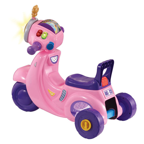 Vtech baby patinete bicicleta de equilibrio 2 en 1 - rosa