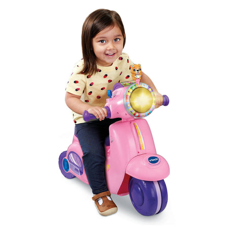 Vtech baby patinete bicicleta de equilibrio 2 en 1 - rosa
