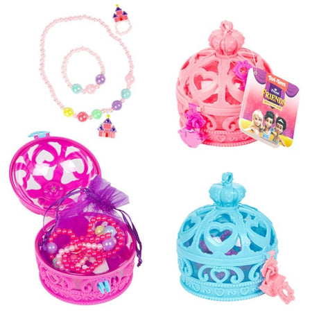 Toi-toys toi juguetes princesa amigas corona joyero con joyas