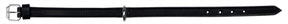 Trixie collar perro de cuero activo negro