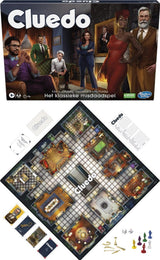 Hasbro Cluedo el clásico juego del crimen.