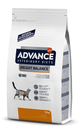 Avance de la dieta veterinaria Cat Balance de peso