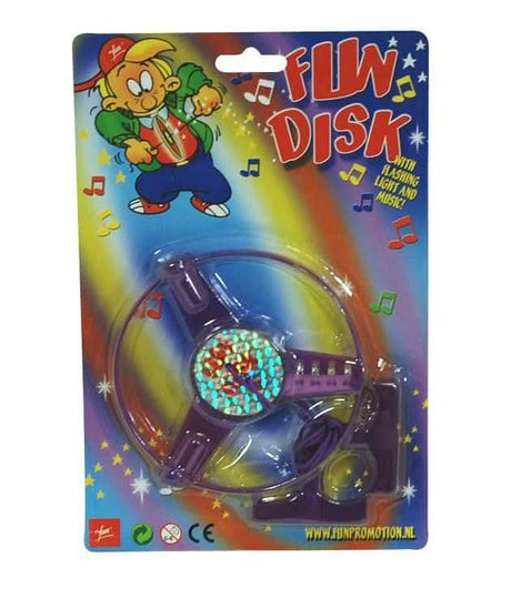 Disco divertido Goliat con luz.