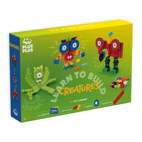 Unidad de marca plus plus aprende a construir monstruos 240 piezas