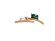 Tarjetero Longfield madera mediano 35 cm